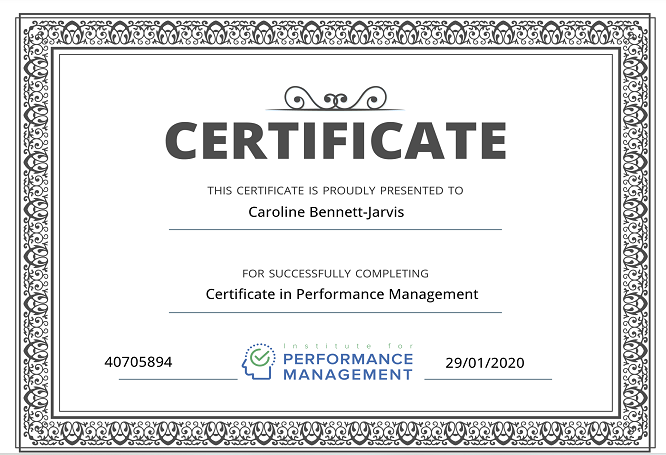 Performance Management Online Training Course